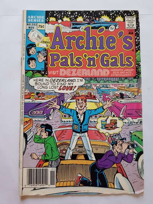 Archie`s Pals `n` Gals, No. 202, Archie Series, 1988