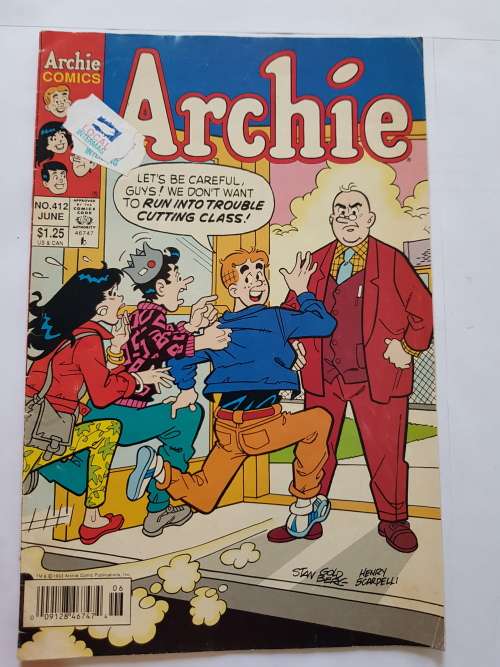 Archie, No. 412, Archie Comics, 1993