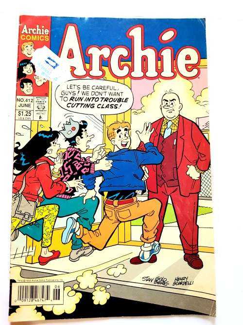 Archie, No. 412, Archie Comics, 1993