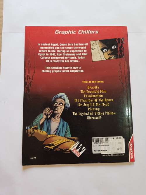 Graphic Chillers, Mummy, Bram Stoker, Bart A. Thompson, Brian Miroglio