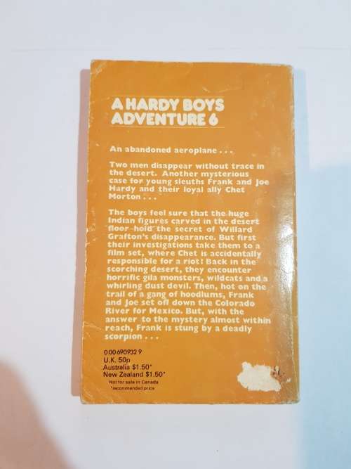 The Hardy Boys, The Mystery Of The Desert Giant by Franklin W. Dixon