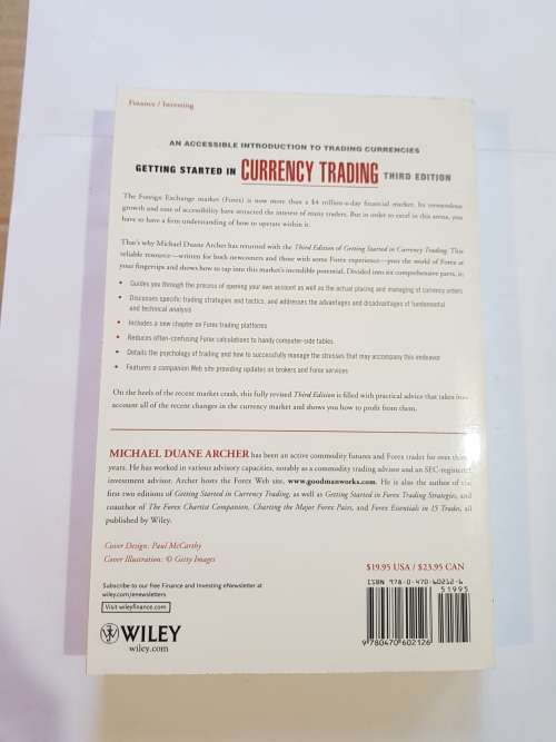 Currency Trading by Michael Duane Archer, Third Edition