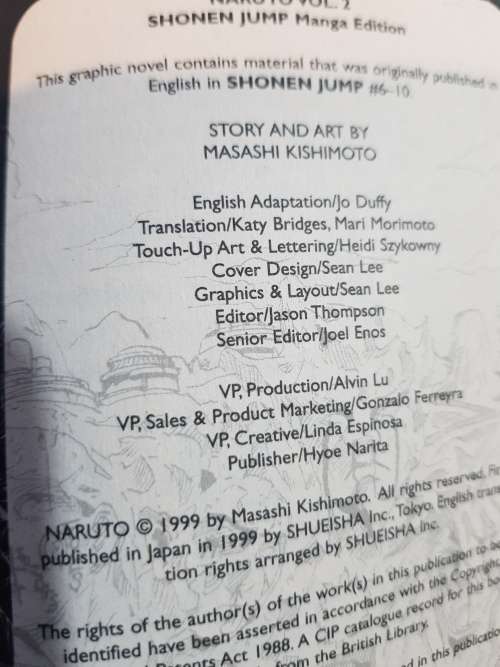 Naruto, Volume 2 by Masashi Kishimoto