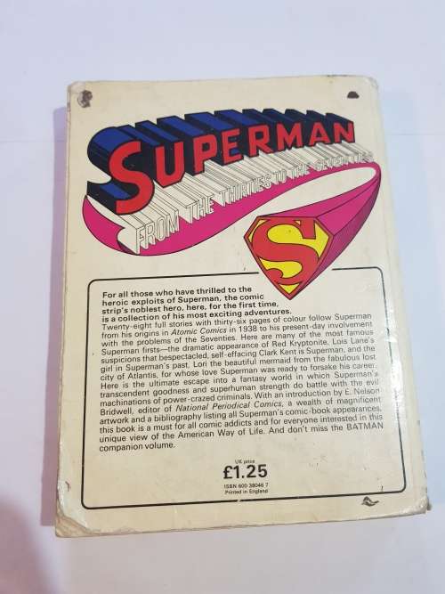 Superman, From The Thirties To The Seventies, Intro by E. Nelson Bridwell
