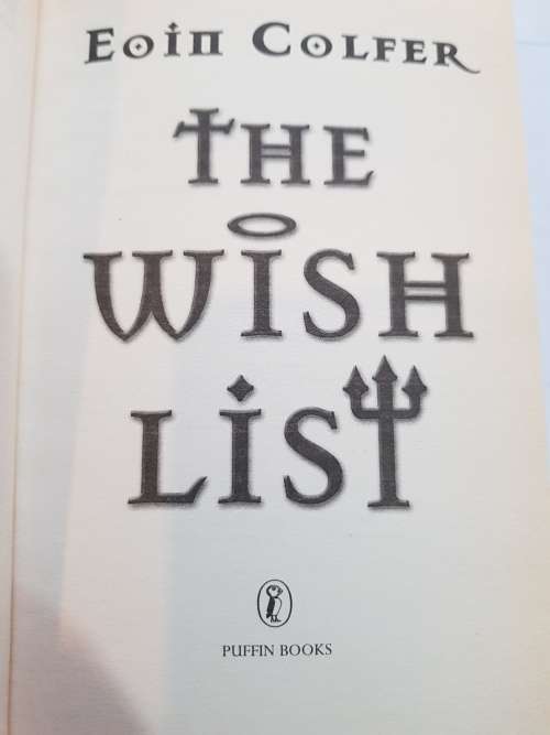 The Wish List by Eoin Colfer, Hardcover