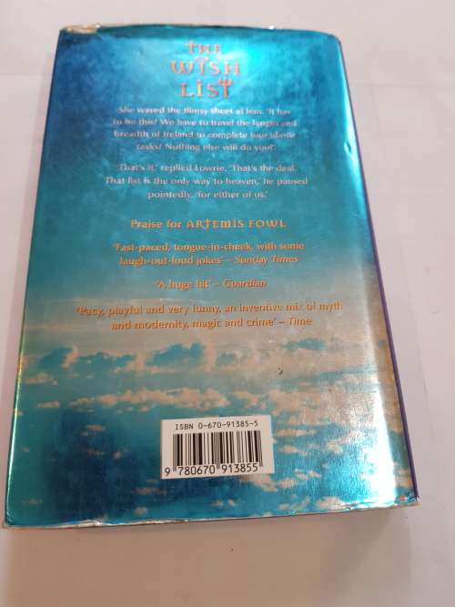 The Wish List by Eoin Colfer, Hardcover