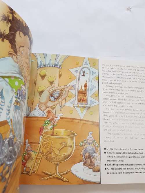 Jonathan Swift`s Gulliver, Retold by Martin Jenkins, Illustrated by Chris Riddell