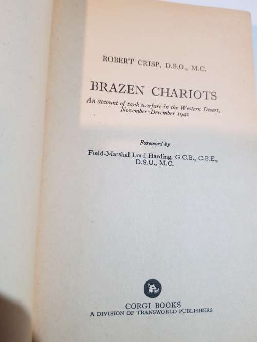 Brazen Chariots by Robert Crisp, 1966