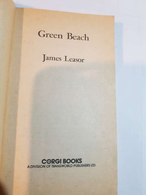 Green Beach by James Leasor, 1975