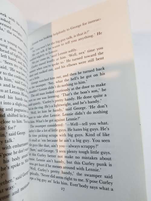 Of Mice And Men by John Steinbeck, 1965 Hardcover
