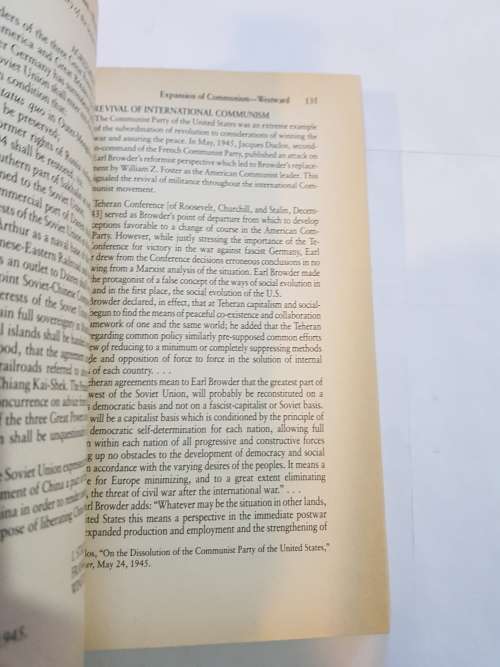 A Documentary History Of Communism Vol. 2, Communism and the World by Robert V. Daniels
