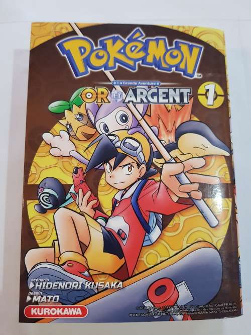 Pokemon, Or Et Argent, Tome 1, French Edition, 2016