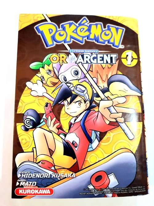 Pokemon, Or Et Argent, Tome 1, French Edition, 2016