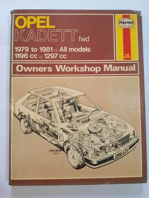 Opel Kadett 1979-81, Owners Workshop Manual, Haynes