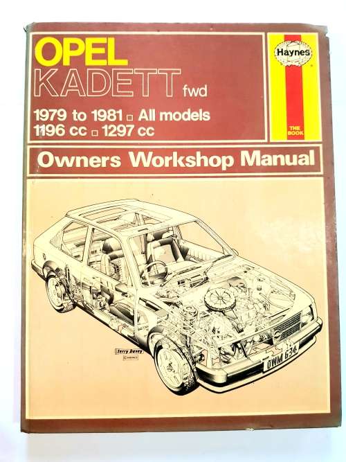 Opel Kadett 1979-81, Owners Workshop Manual, Haynes