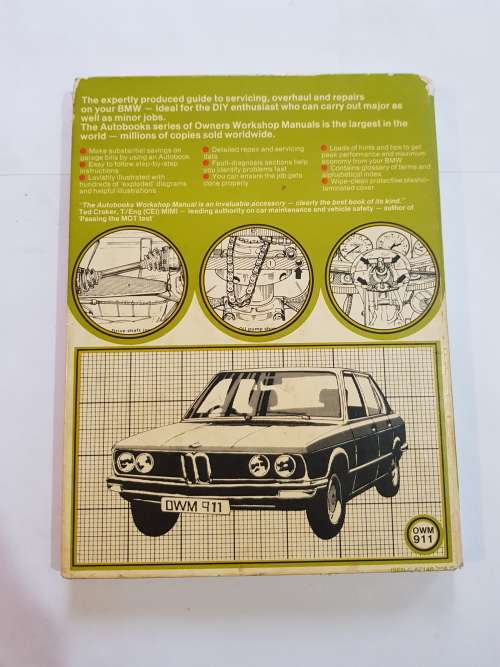 BMW 518, 520 1973-81, Owners Workshop Manual, Autobooks