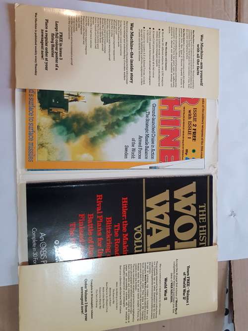 War Machine Issue 1, Free Issue 2 and World War II Vol. 1, Orbis
