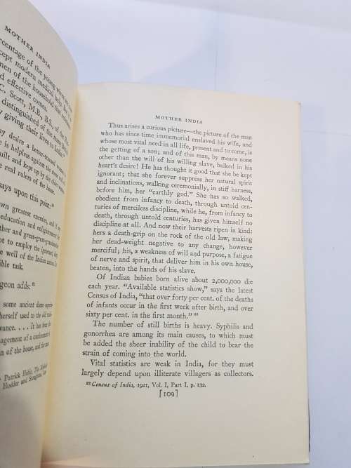 Mother India by Katherine Mayo, 1927