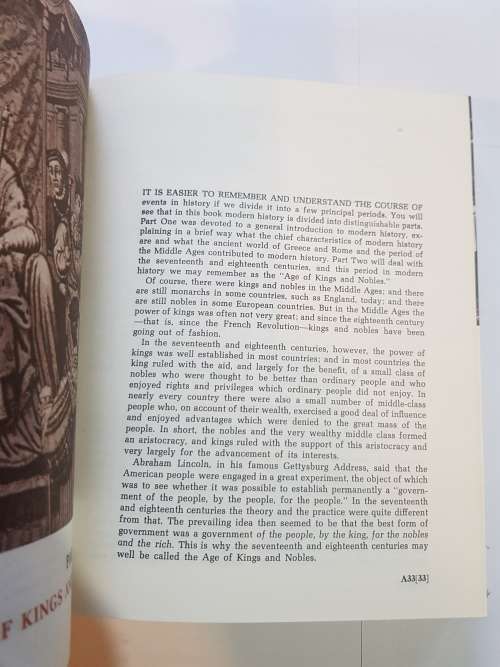 Modern History, Europe Since 1600 Volume 1 by Carl Becker/Kenneth Cooper