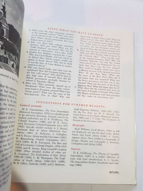 Modern History, Europe Since 1600 Volume 2 by Carl Becker/Kenneth Cooper