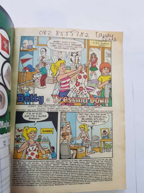 Archie`s Pals `n` Gals Double Digest, No. 35