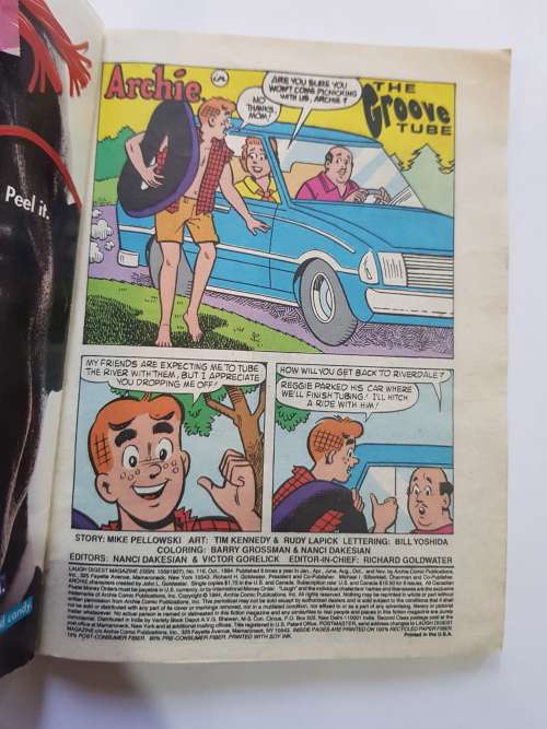 Laugh Digest Magazine, No. 116, The Archie Digest Library