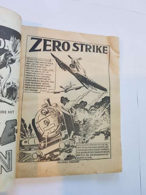 War Picture Library, Zero Strike, No. 1819