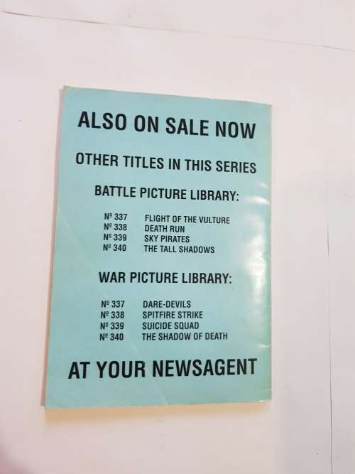 Battle Picture Library, Sky Pirates, No. 339