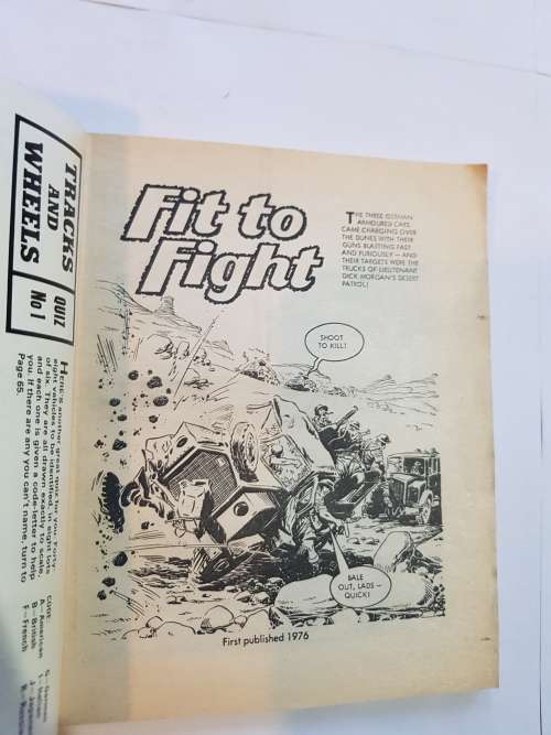 Commmando, Fit to Fight, No. 2379