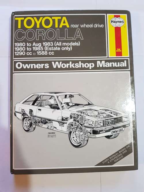 Toyota Corolla, 1980 - 1985 Haynes Owners Workshop Manual