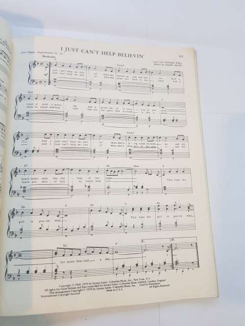 Country Song Book, 50 Giants Song Sheets/Sheet Music