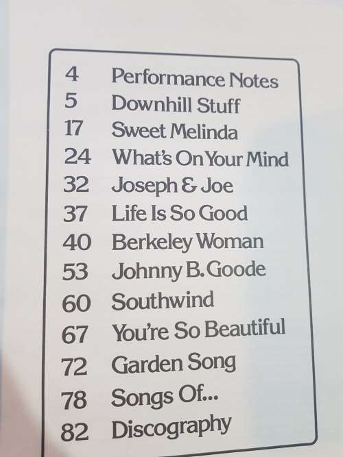 Song Sheets, Sheet Music, John Denver, 12 Songs, 1979