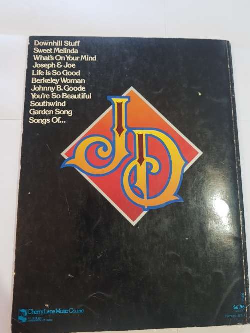 Song Sheets, Sheet Music, John Denver, 12 Songs, 1979