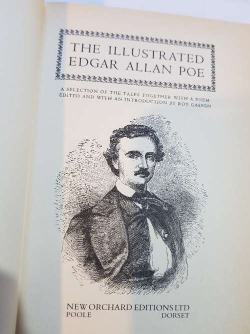 The Illustrated Edgar Allan Poe edited by Roy Gasson, 1976 First Edition, HC