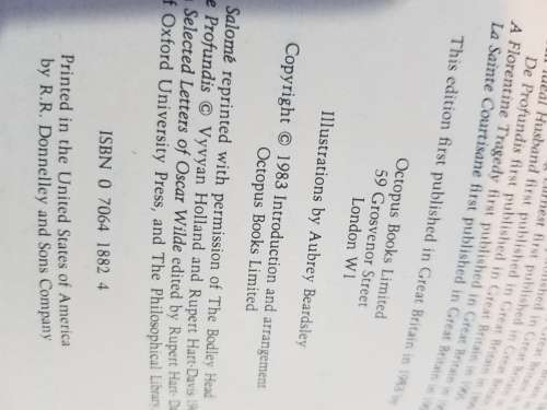 Treasury of World Masterpieces, Oscar Wilde