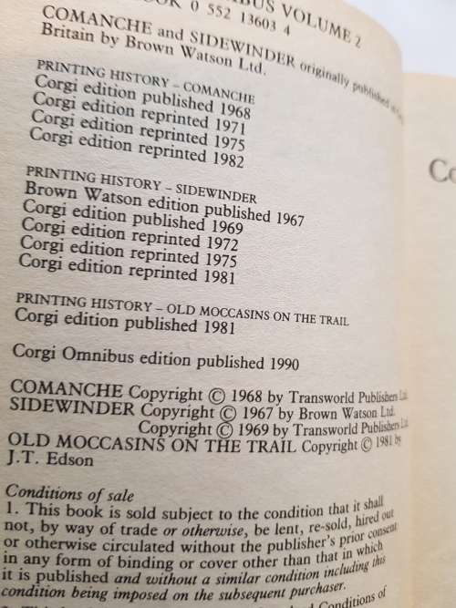 J.T. Edson Omnibus Vol. 2, Western
