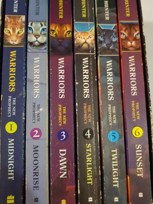 Warriors, The New Prophecy by Erin Hunter, 6 book boxset