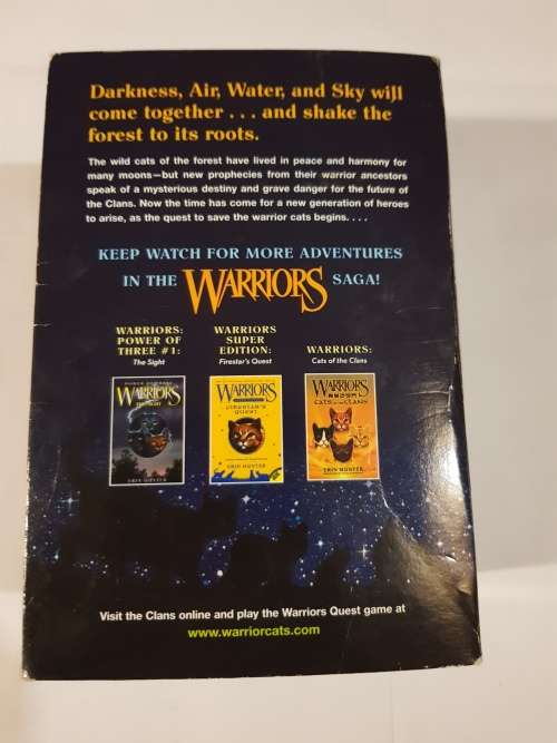 Warriors, The New Prophecy by Erin Hunter, 6 book boxset