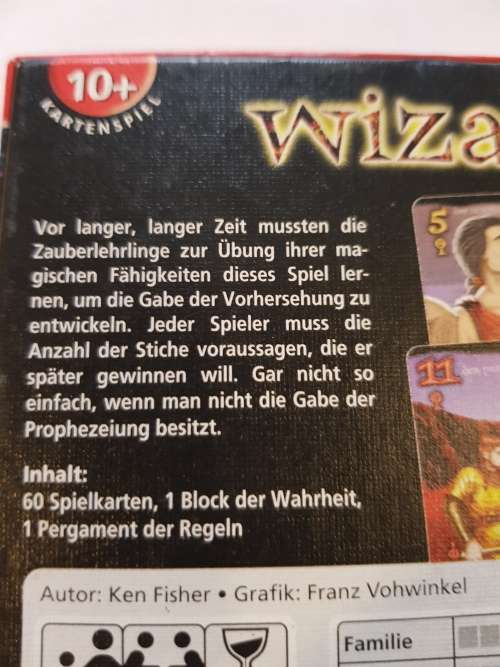 Wizard Card Game, German, das spiel, das sie in rage bringt!