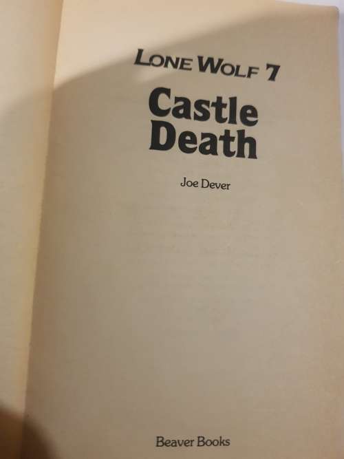 Castle Death by Joe Dever, Lone Wolf