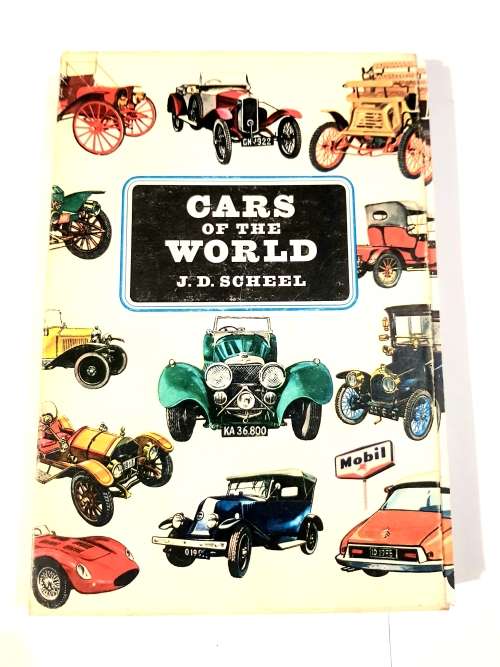 Cars of the World by J.D. Scheel, 4 book boxset