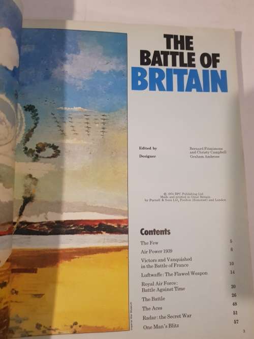 The Battle of Britain, Purnell`s History of the World Wars Special