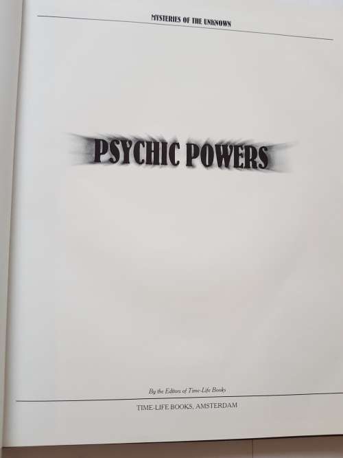 Psychic Powers, Mysteries of the Unknown
