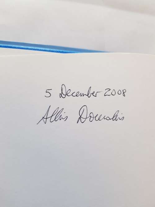In The Footsteps of Gandhi by Alkis Doucakis, Signed