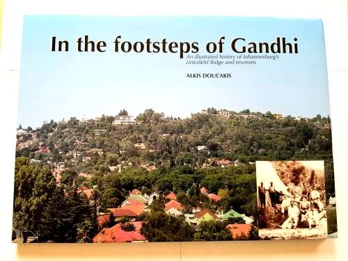 In The Footsteps of Gandhi by Alkis Doucakis, Signed