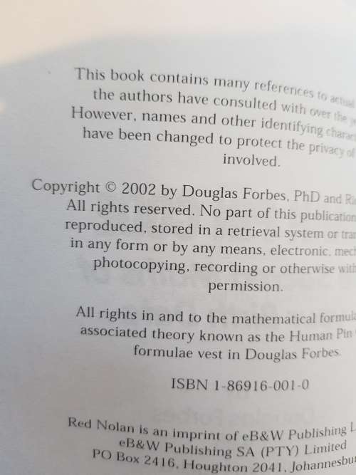 Human Pin Code by Douglas Forbes with Richard Higgins