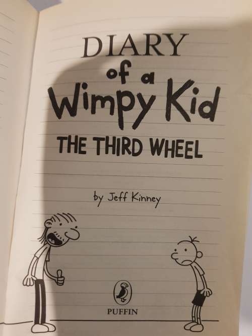 Diary of a Wimpy Kid, The Third Wheel by Jeff Kinney
