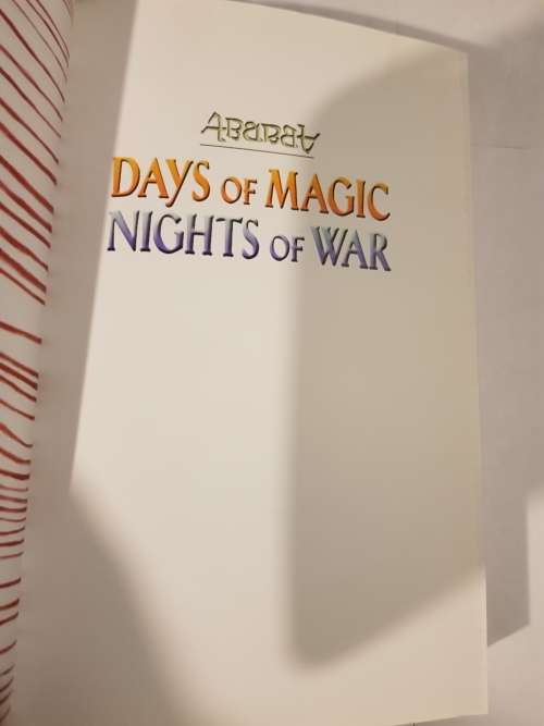 Days of Magic Nights of War by Clive Barker, Abarat