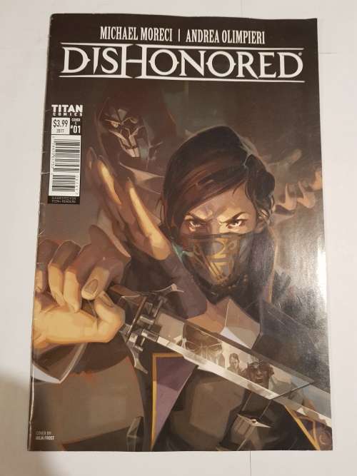 Dishonored by Michael Moreci / Andrea Olimpieri, Cover C, No. 01, The Peeress and the Price, Part 1