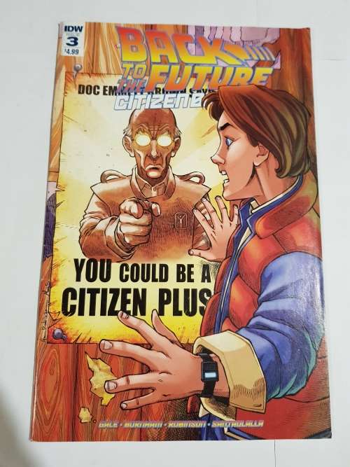Back to the Future, Citizen Brown, IDW Issue 3, 2016, 1st Printing